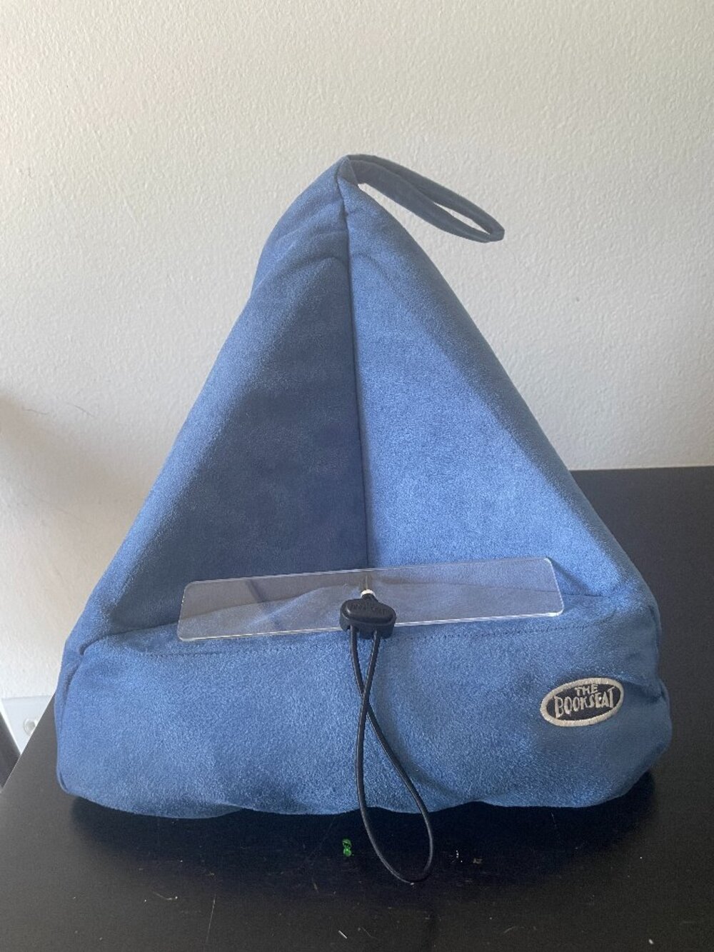 Book/ Tablet Pillow/Cushion/Stand- Blue